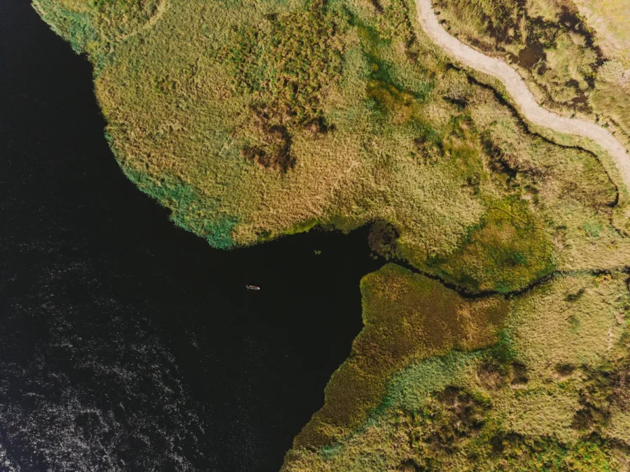 Fishing on the Kafue River Print – Limited Edition Photography by Justin Mein