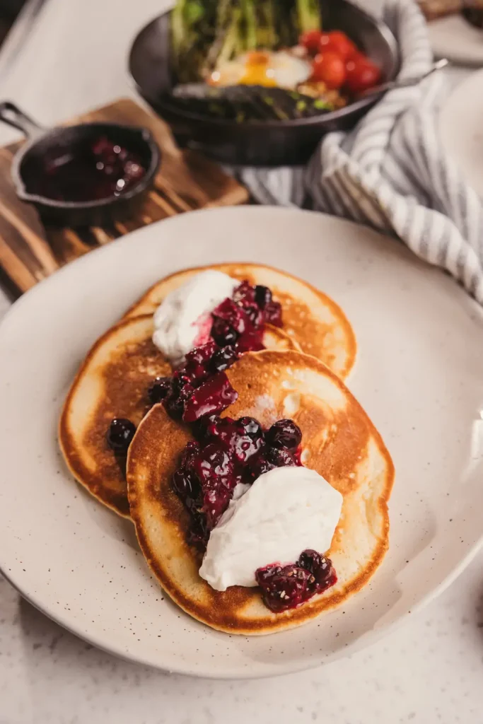 Berry pancakes