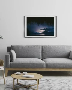 Lake Atitlán Lightning Strike Print – Limited Edition