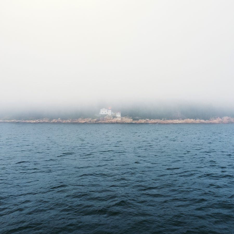 Bass Harbor Lighthouse Fog Print – Limited Edition