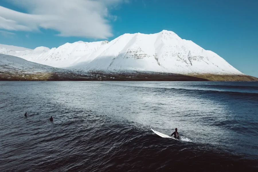 Ólafsfjörður Surf & Snow Print – Limited Edition