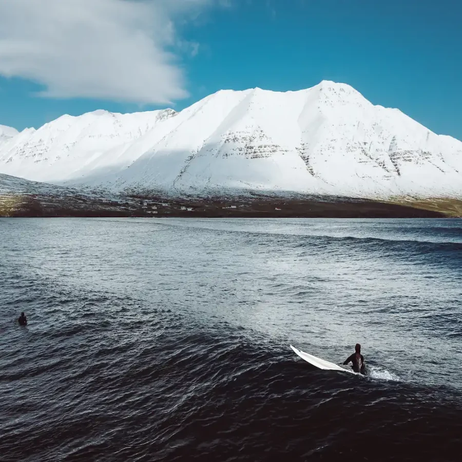 Ólafsfjörður Surf & Snow Print – Limited Edition