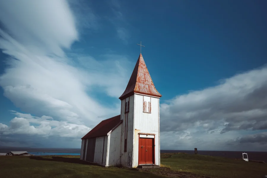Church of Hellnar Color Print – Limited Edition