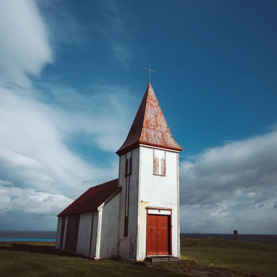 Church of Hellnar Color Print – Limited Edition