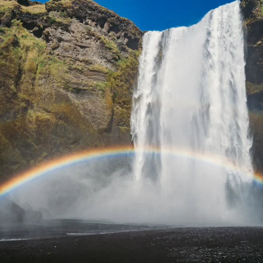 Skogafoss Rainbow Print – Limited Edition